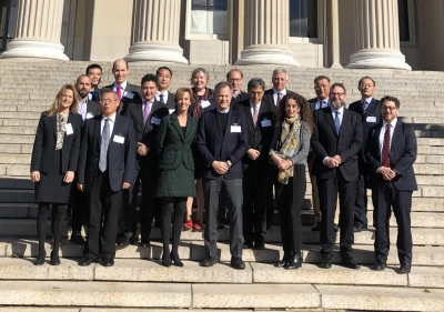 Roundtable Members stand together 