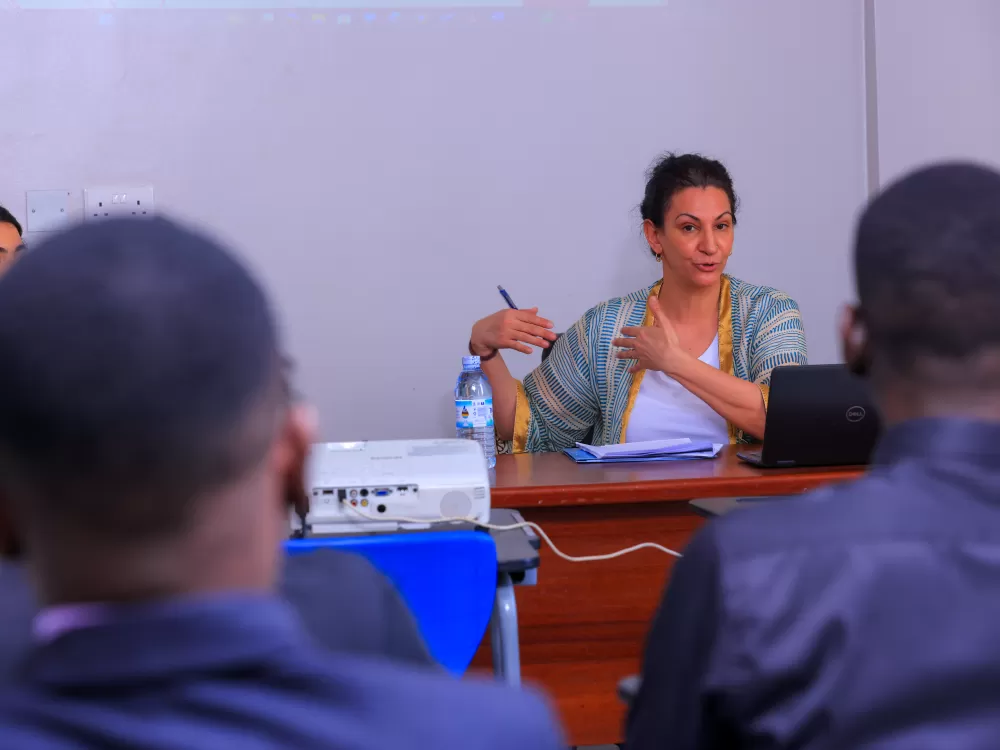 Tejal Jesrani at Uganda Training